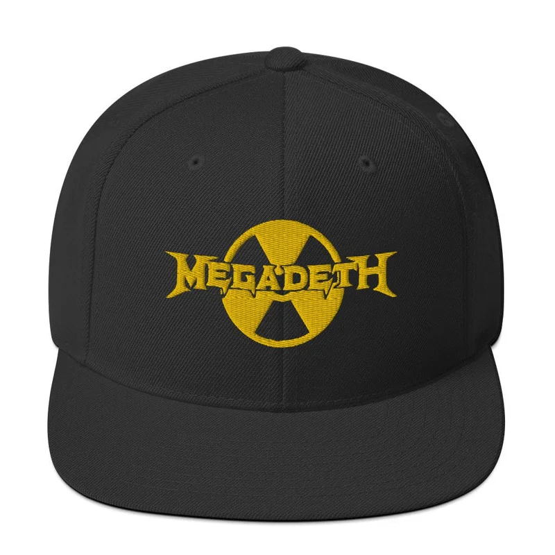 Megadeth - Logo Snapback Hat Black