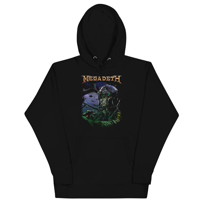 Megadeth - Night Vision Hoodie Black