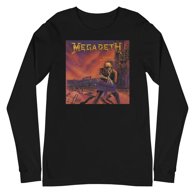 Megadeth - Peace Sells but Who's Buying? Long Sleeve T-Shirt Black