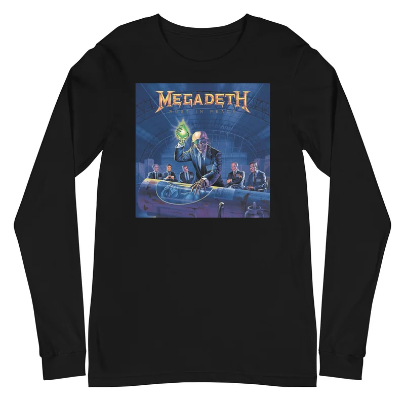 Megadeth - Rust in Peace Long Sleeve T-Shirt Black