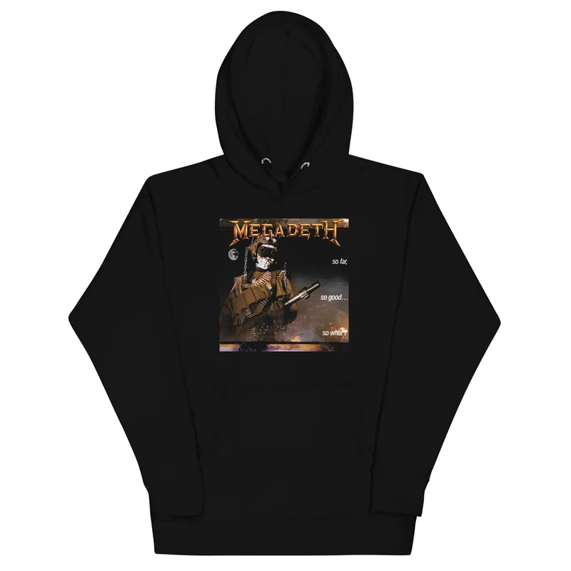 Megadeth - So Far, So Good, So What? Hoodie Black