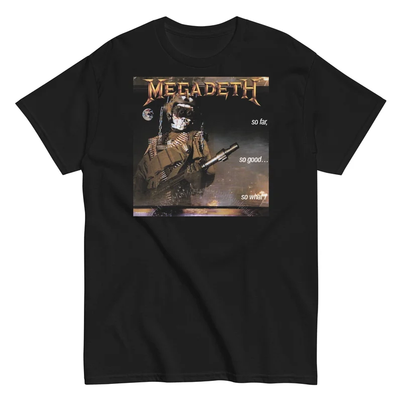 Megadeth - So Far, So Good, So What? T-Shirt Black
