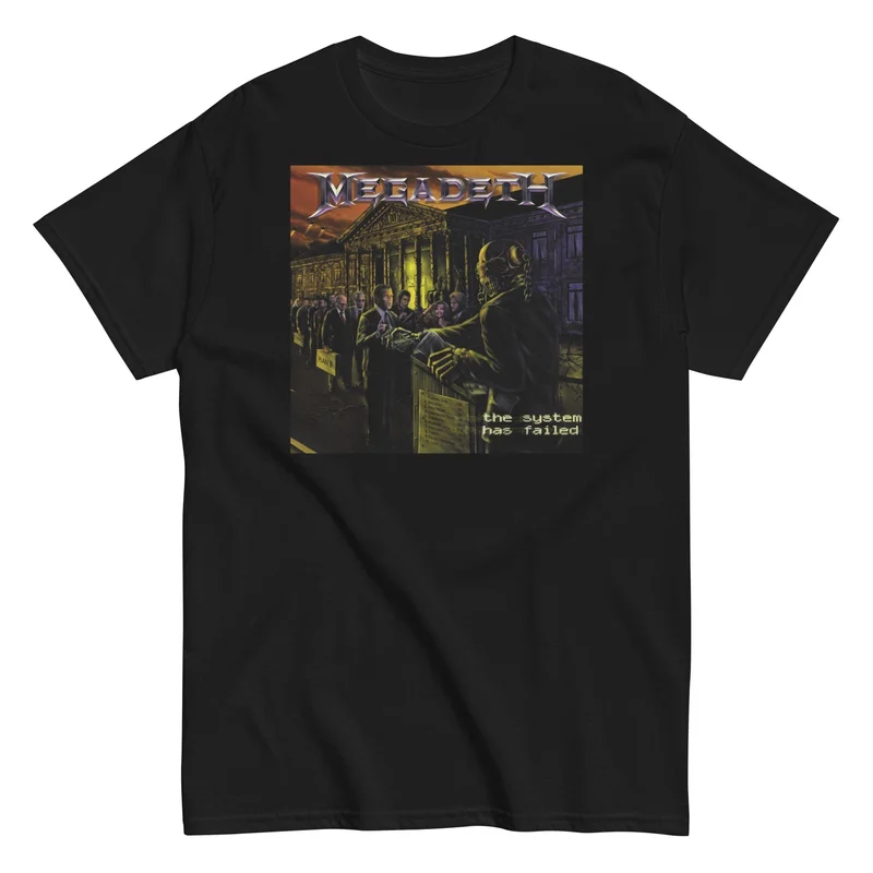 Megadeth - The System Has Failed T-Shirt Black