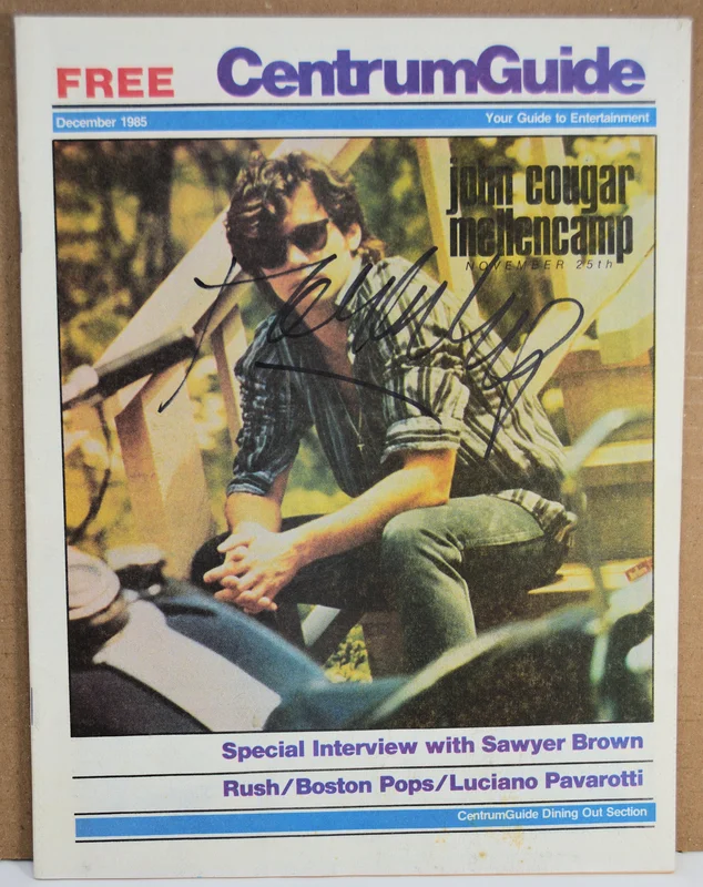 Mellancamp, John "Cougar" - Autographed Guide