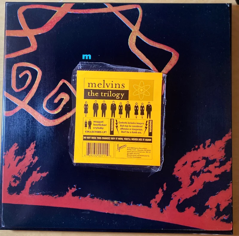 MELVINS original Picture disc set, The Trilogy (2000 Ipecac Recordings USA)