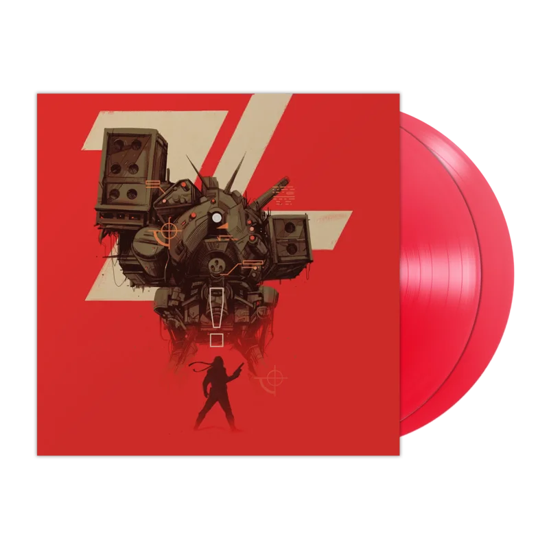 Metal Gear 2: Solid Snake - Original Video Game Soundtrack 2XLP Transparent Red Vinyl