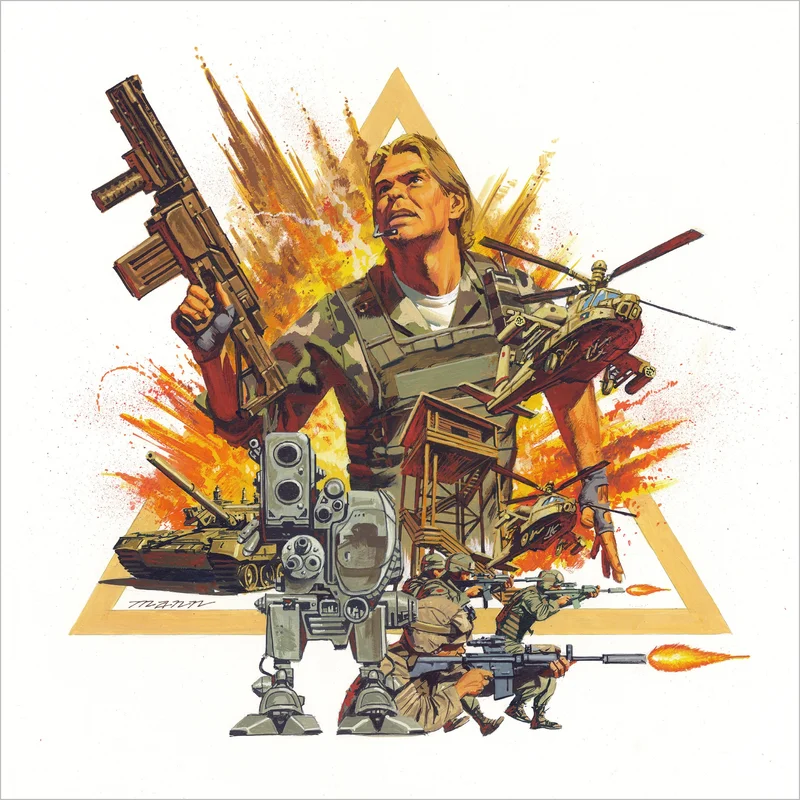 Metal Gear Original MSX2 Video Game Soundtrack 10" Heavyweight Solid Green 10-Inch