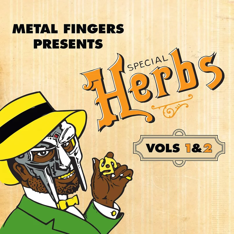 MF DOOM - Special Herbs Vol 1 & 2 [2 LP, Orange Vinyl]