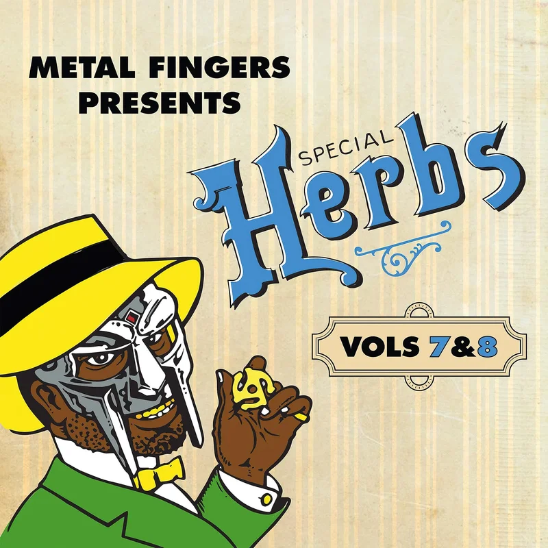 MF DOOM - Special Herbs Vol 7 & 8 [2 LP, Blue Colored Vinyl]
