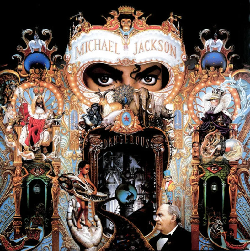 Michael Jackson - Dangerous Lp (Ltd Red & Black Swirl)