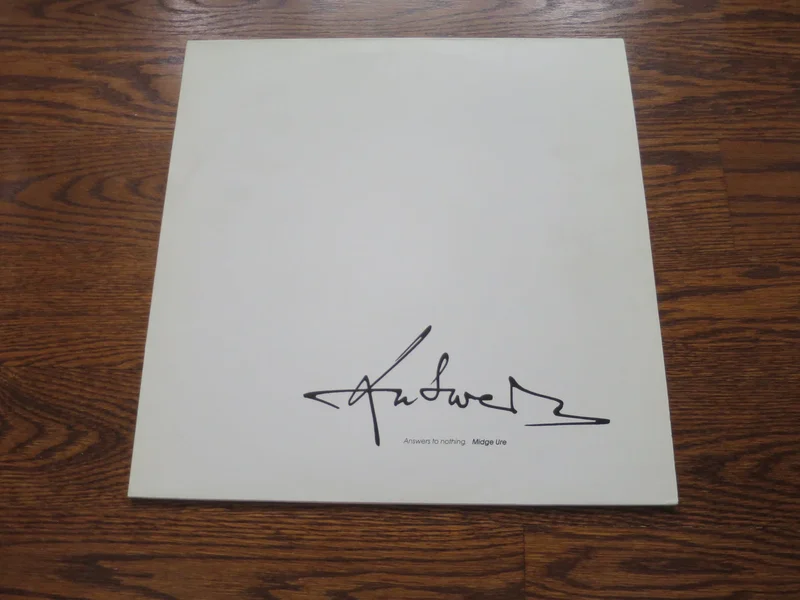 Midge Ure - Answers To Nothing
