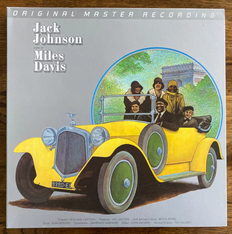 Miles Davis - Jack Johnson (Original Soundtrack) OMRRecording) 2015 US180g Limited Edition, numbered Special Edition