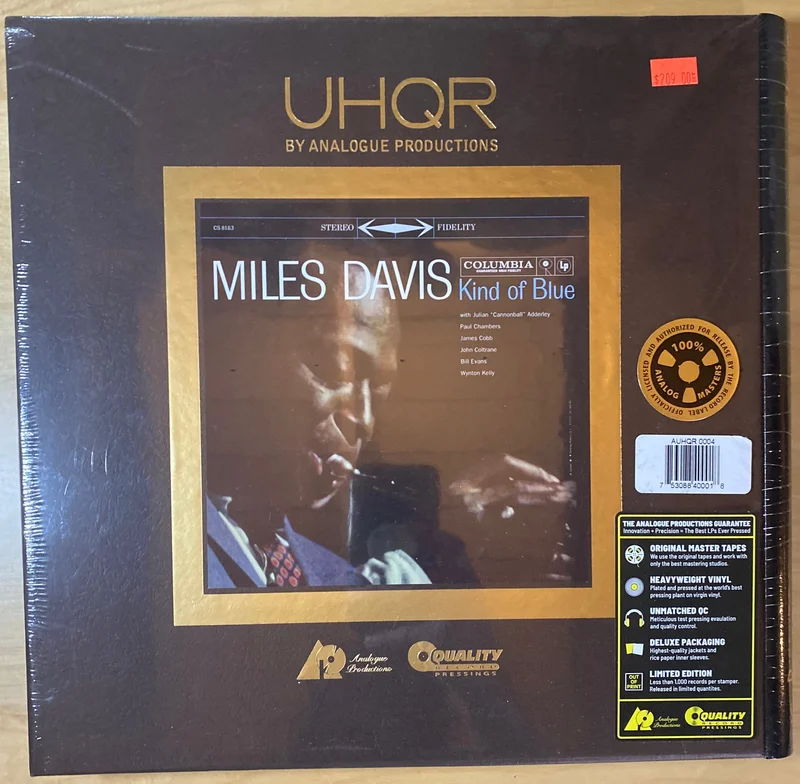 Miles Davis - Kind Of Blue-Box set (sealed)Deluxe Limited edition. UHQR