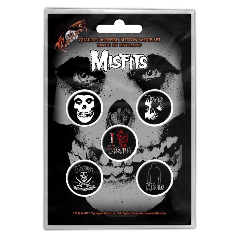 Misfits - Buttons Pack