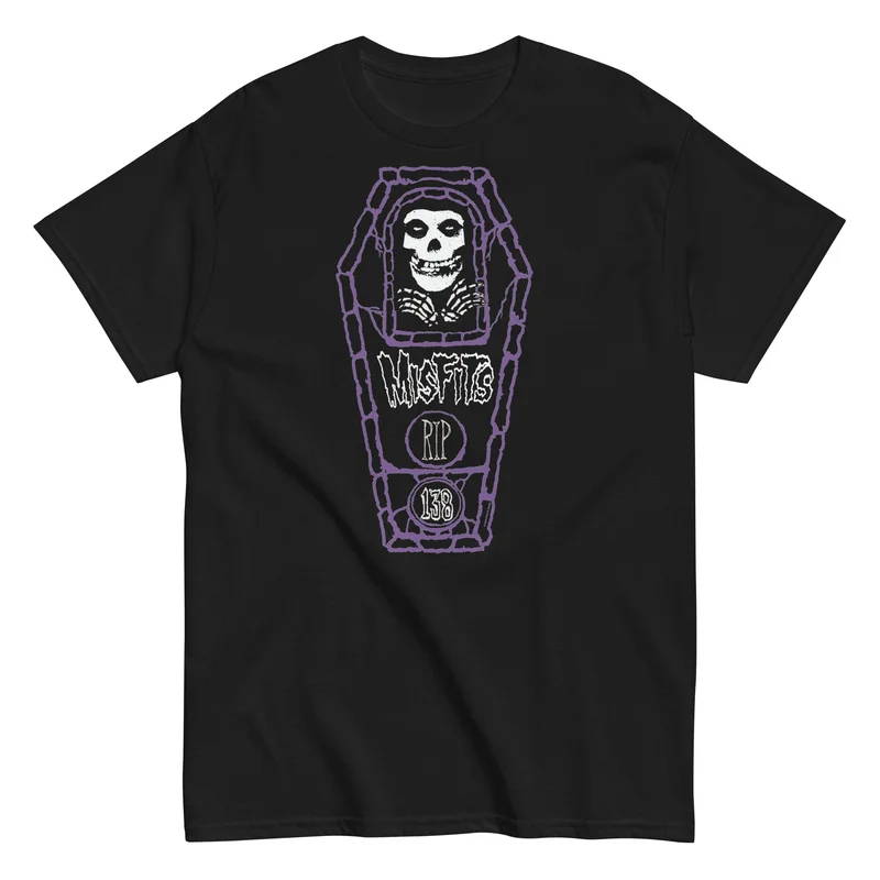 Misfits - Casket T-Shirt Black