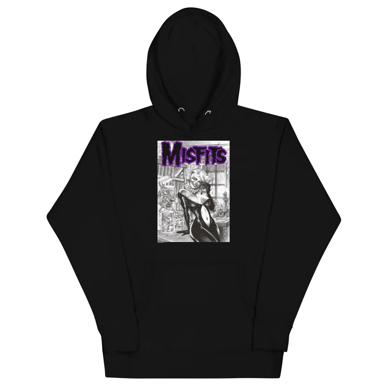 Misfits - Cocktail Dress Hoodie Black