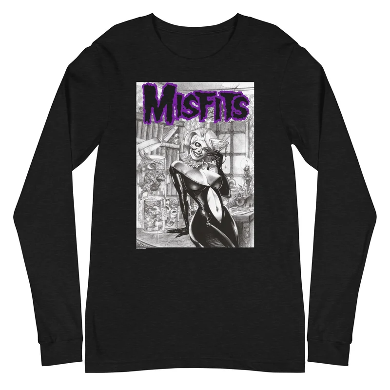 Misfits - Cocktail Dress Long Sleeve T-Shirt Black