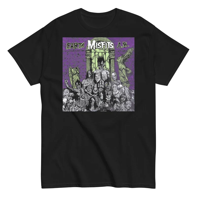 Misfits - Earth T-Shirt Black