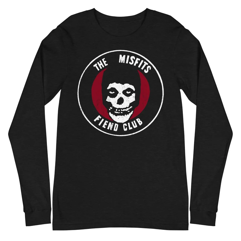 Misfits - Fiend Club Long Sleeve T-Shirt Black