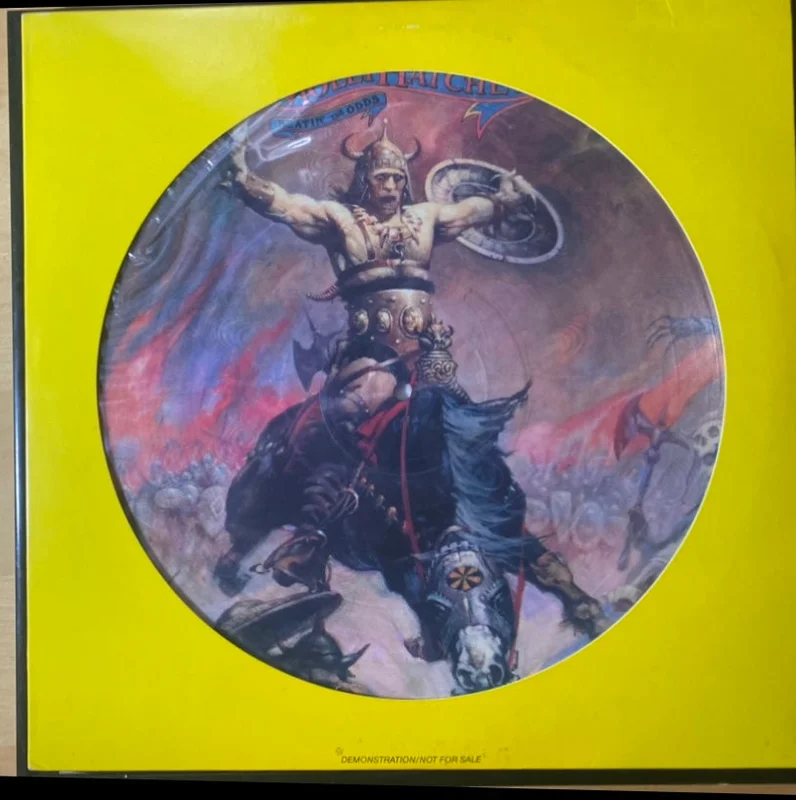 Molly Hatchet Lp Beatin The Odds 1980 Picture Disc Limited Edition Promo