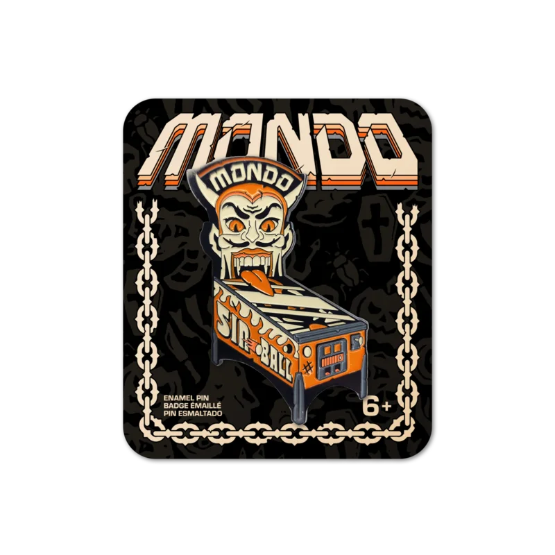 Mondo Sin-Ball Enamel Pin