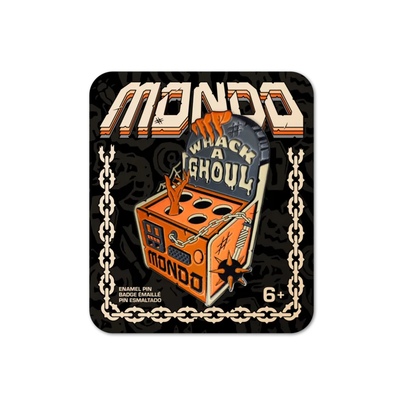 Mondo Whack A Ghoul Enamel Pin