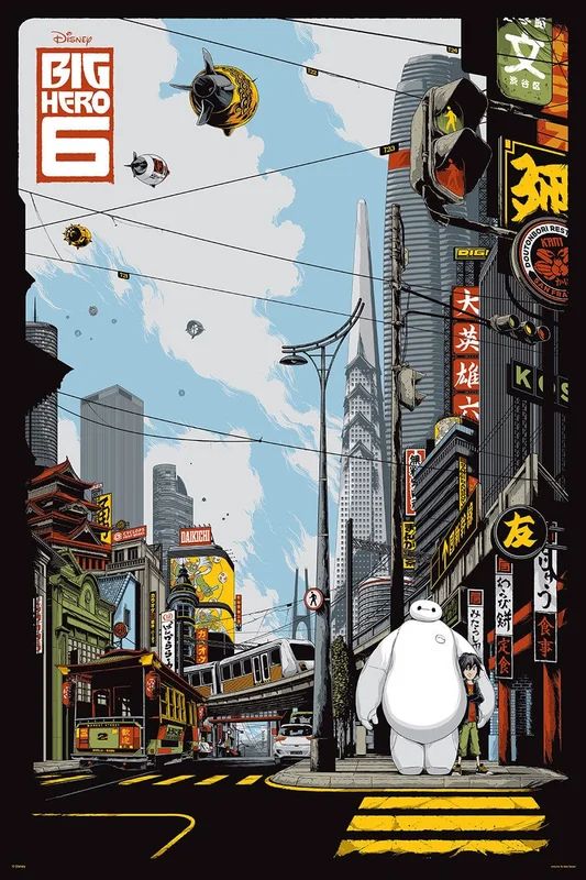 Mondo X Cyclops Print Works Print #06: Big Hero 6