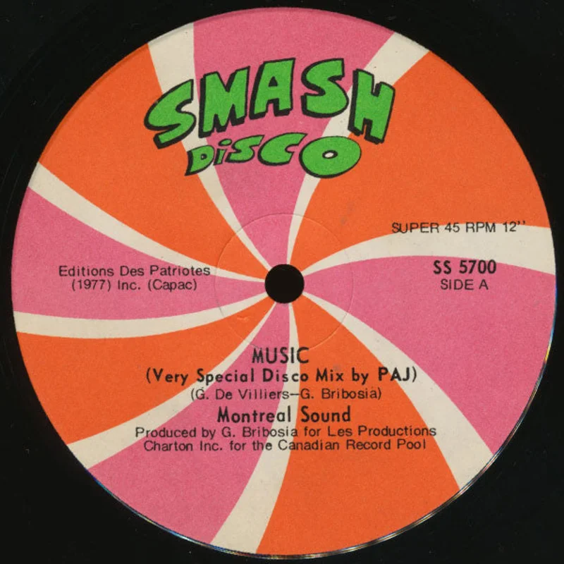 Montreal Sound-Music 12" Single