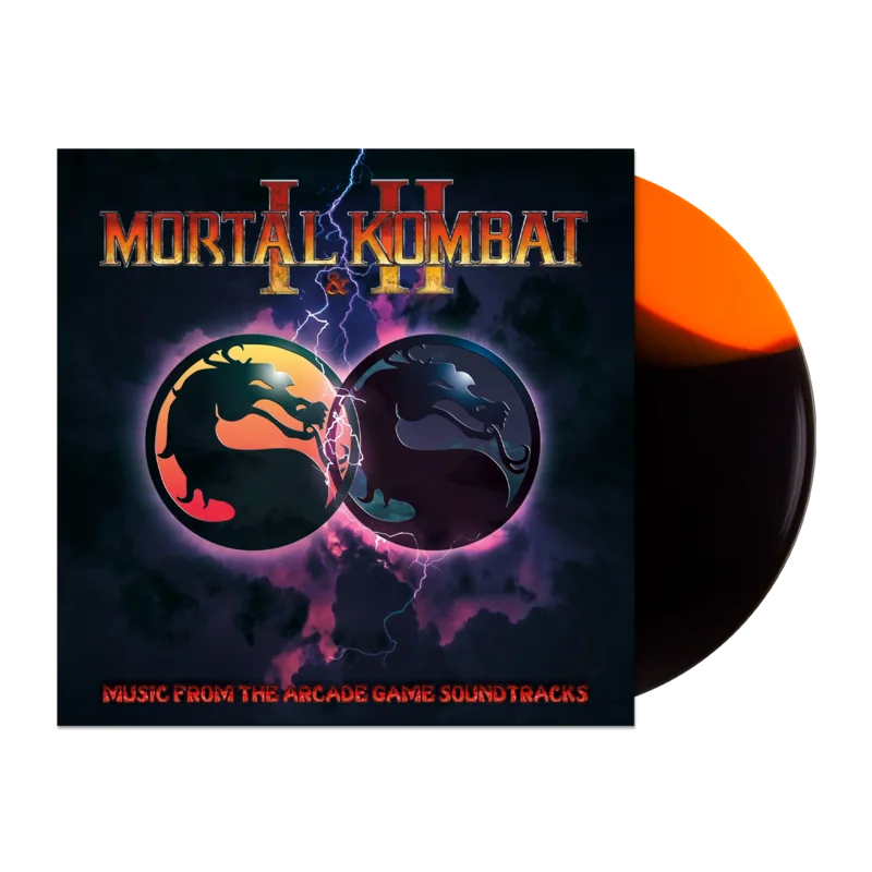 Mortal Kombat I and II - Music From The Arcade Game Soundtracks Mondo Exclusive Moonphase