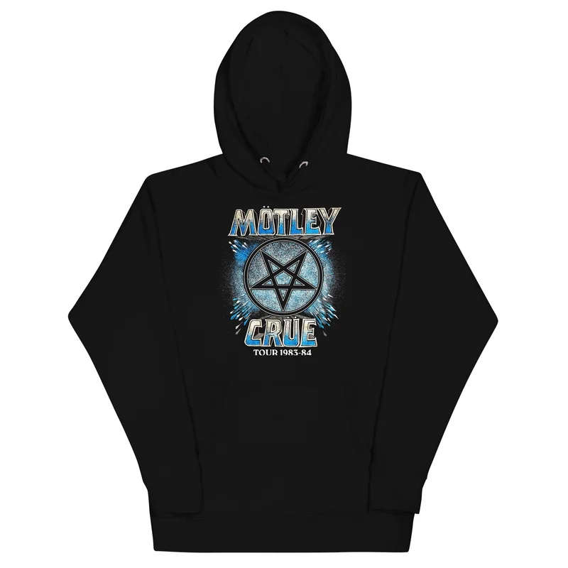 Motley Crue - 83-84 Tour Hoodie Black