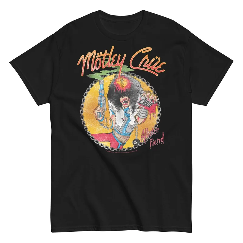 Motley Crue - Allister Fiend T-Shirt Black