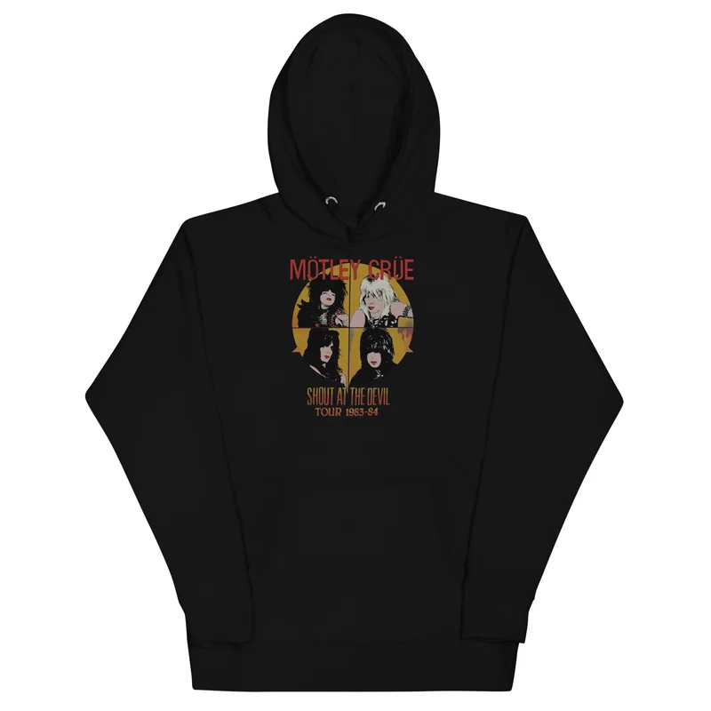 Motley Crue - Always on Tour Hoodie Black