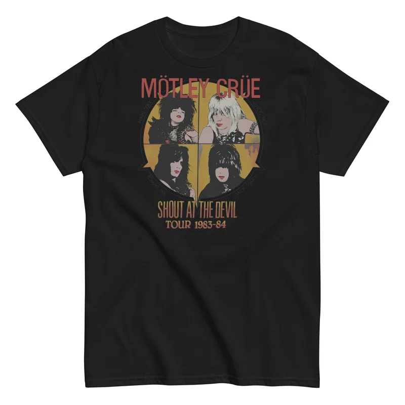 Motley Crue - Always on Tour T-Shirt Black