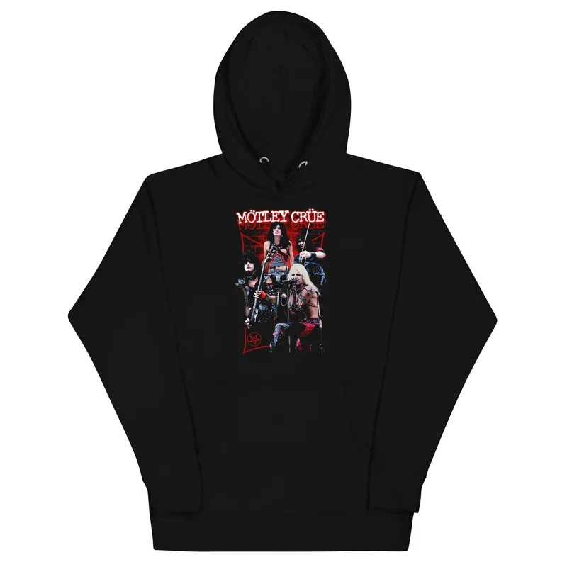 Motley Crue - Live Hoodie Black