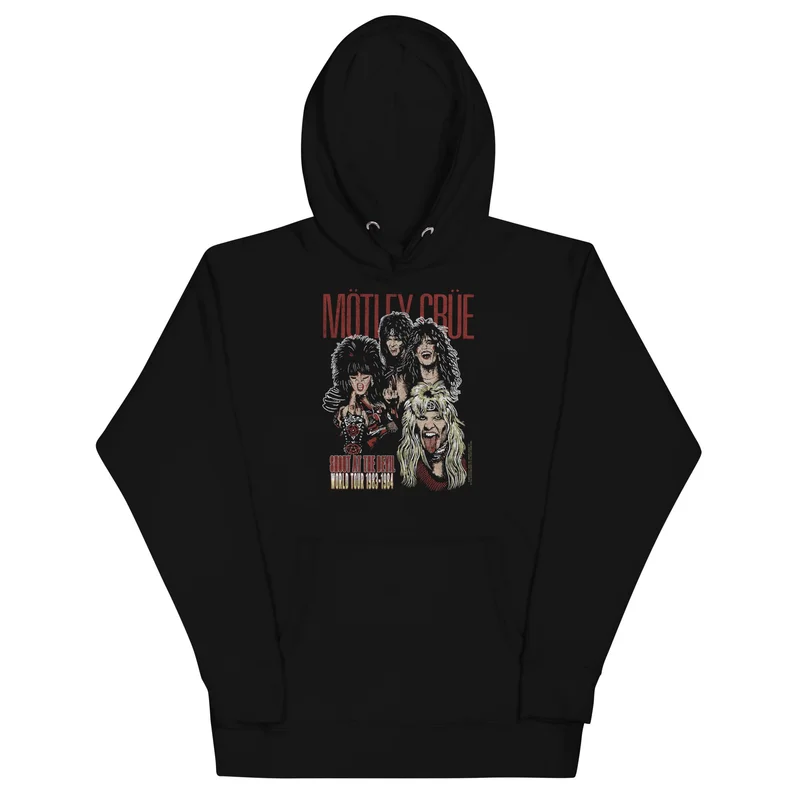 Motley Crue - Shout at the Devil Hoodie Black