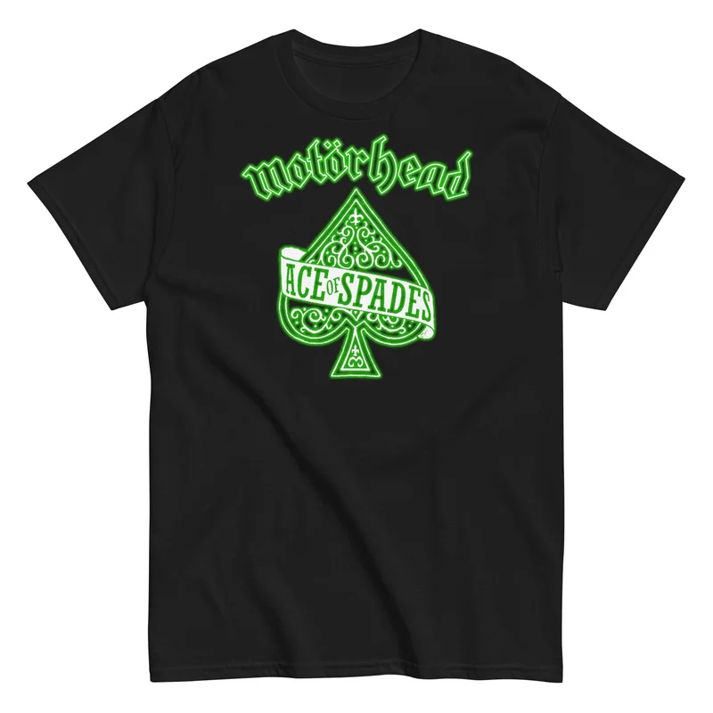 Motorhead - Green Ace T-Shirt Black