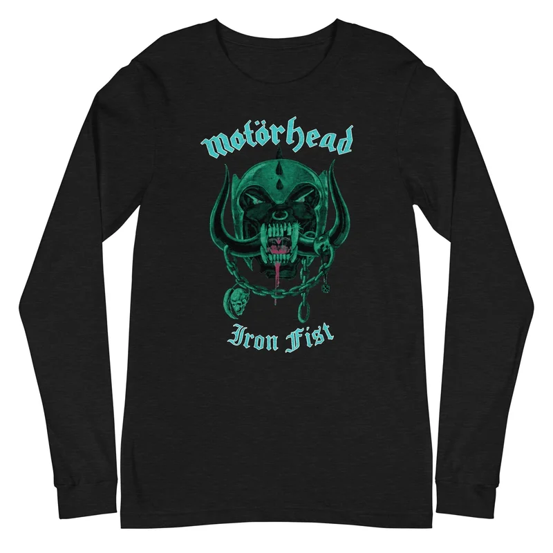 Motorhead - Iron Fist Long Sleeve T-Shirt Black