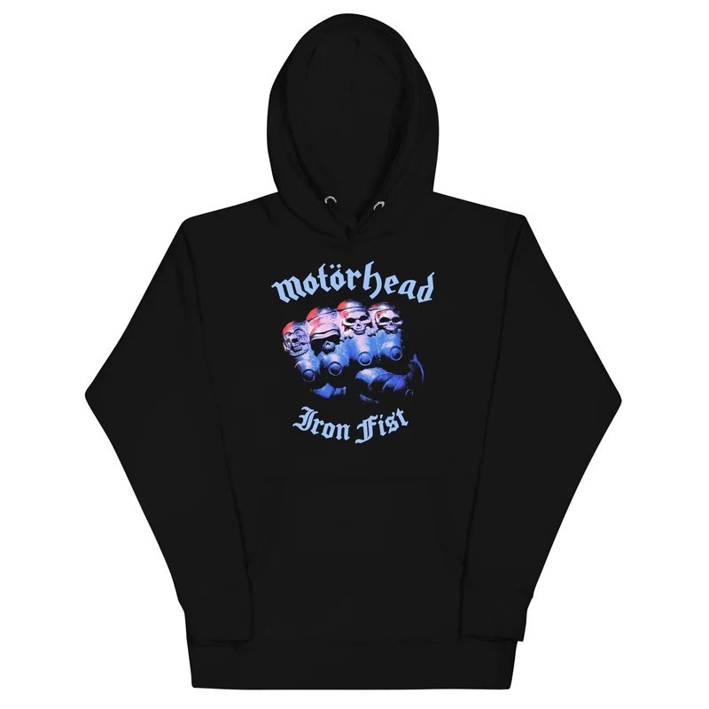 Motorhead - Iron Knuckles Hoodie Black