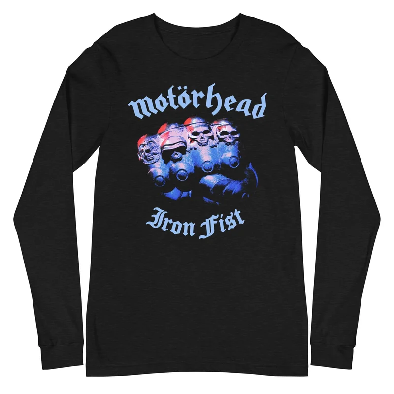 Motorhead - Iron Knuckles Long Sleeve T-Shirt Black