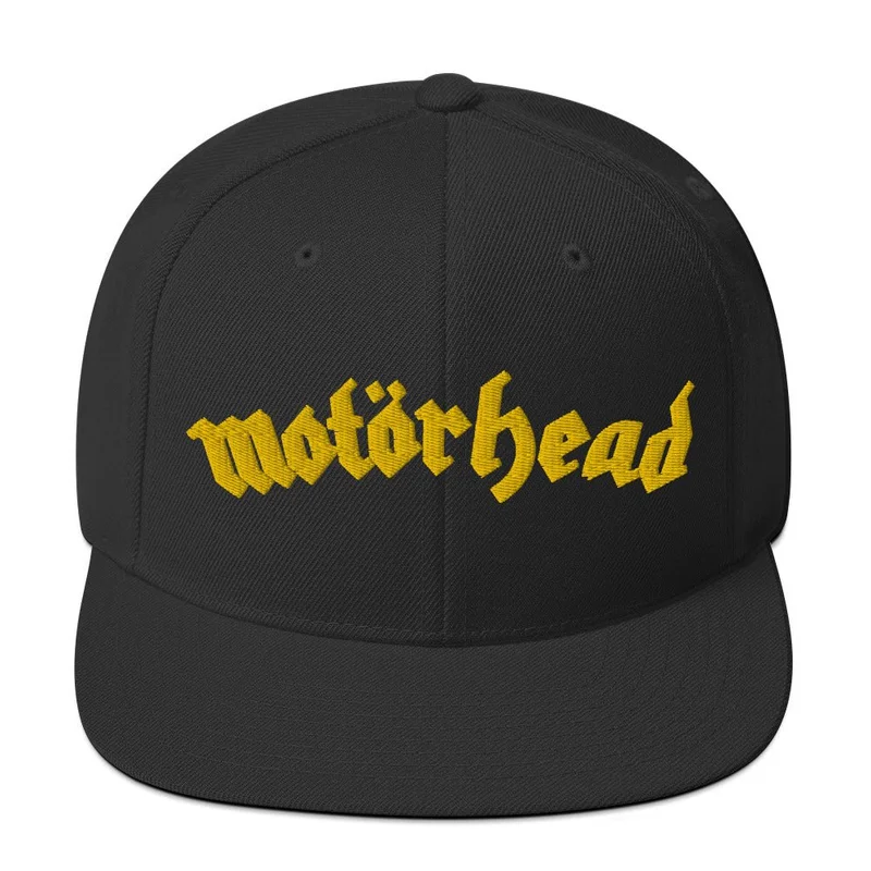 Motorhead - Logo Snapback Hat Black