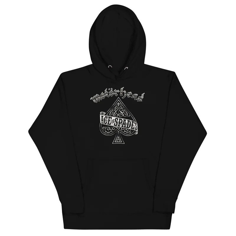Motorhead - Silver Ace Hoodie Black