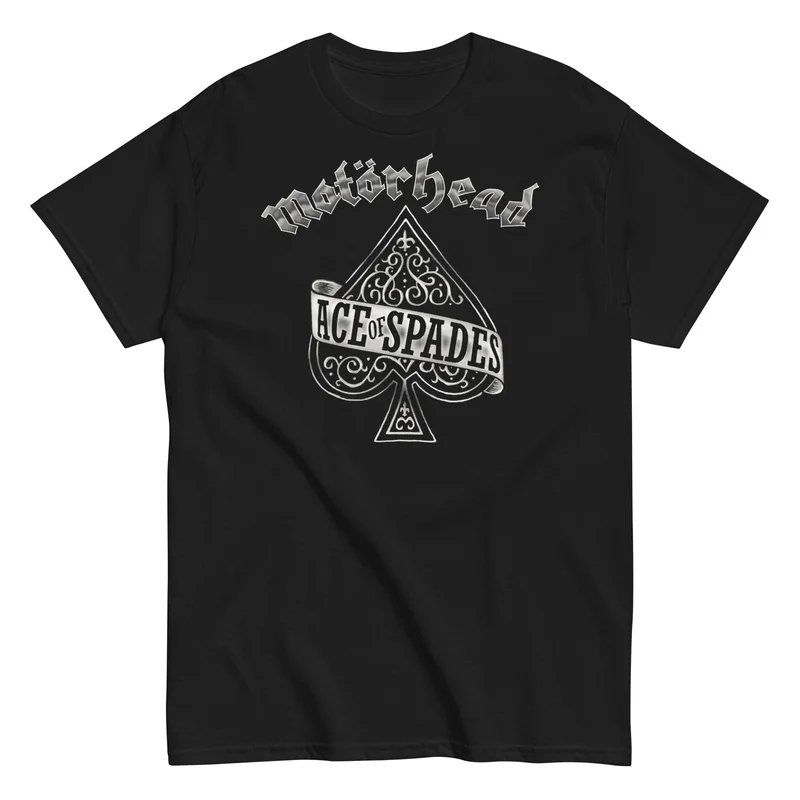 Motorhead - Silver Ace T-Shirt Black