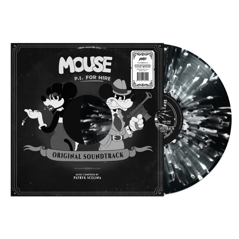 MOUSE: P.I. For Hire Original Soundtrack LP Noir Vinyl