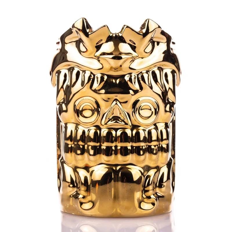 Mouth of the Serpent Designer Series Tiki Mug (Aztec Gold)