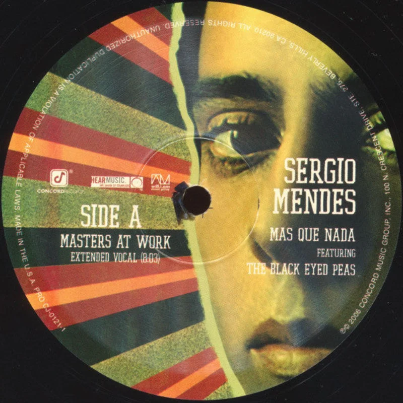MR-001 Mas Que Nada - Sergio Mendes (Masters At Work Remix)