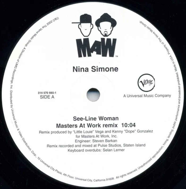 MR - 018 Seeline Woman - Nina Simone (Masters At Work)