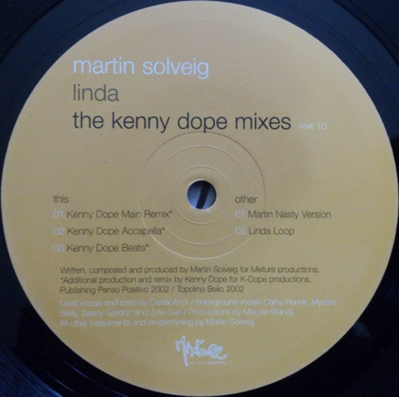 MR-060 Linda - Martin Solveig (Kenny Dope Remix)