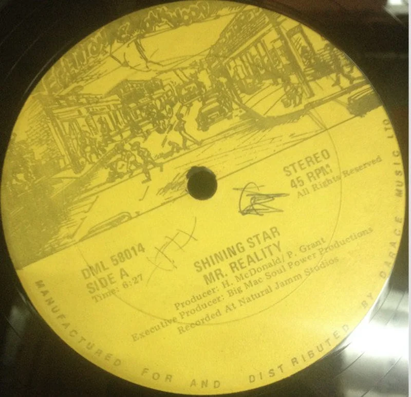 Mr. Reality-Shining Star / Time Will Tell 12" Single