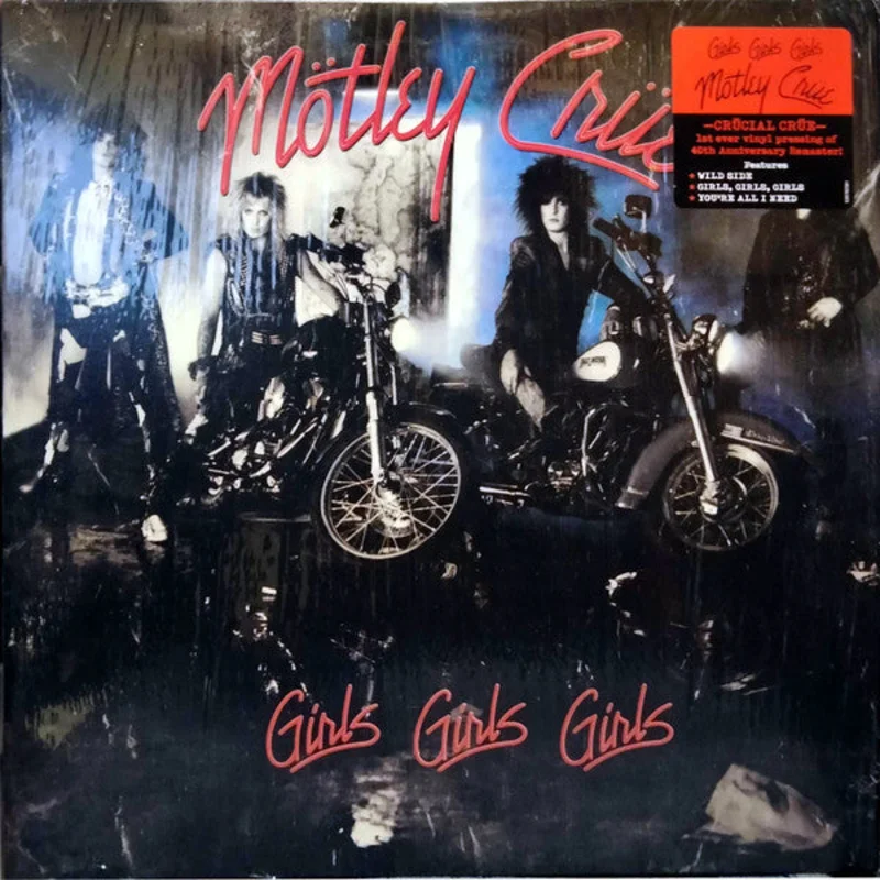 Mtley Cre-Girls, Girls, Girls LP