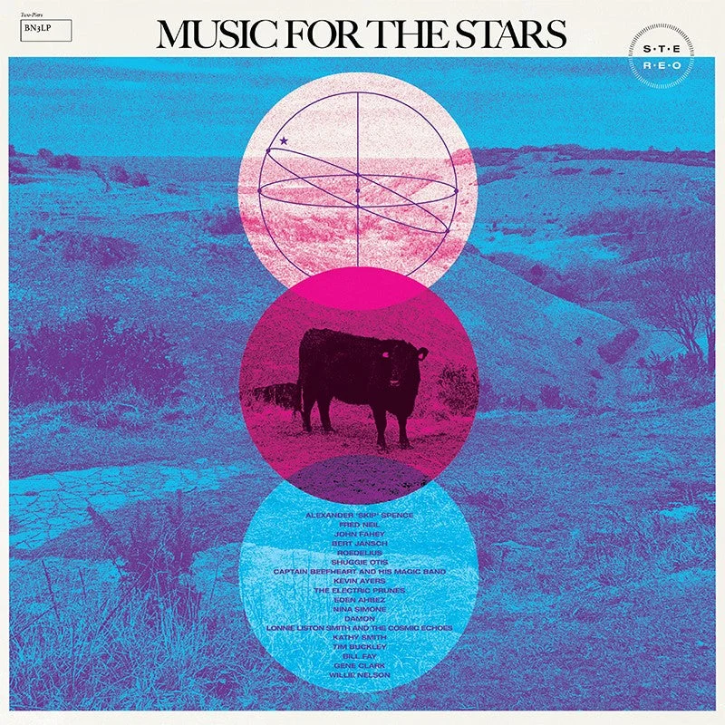 Music for the Stars 2xLP (Celestial Music 1960-1979) Transparent Amethyst Vinyl